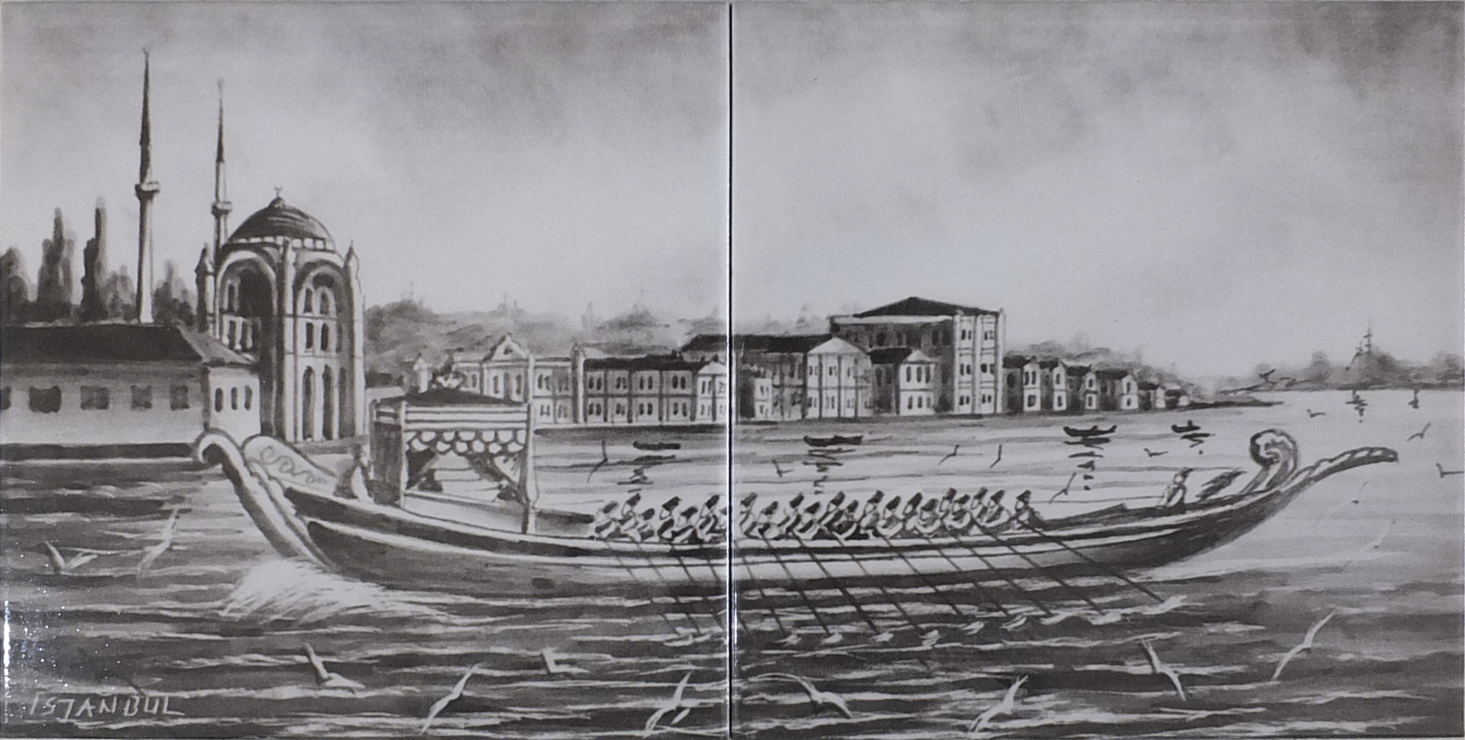 Çini Panolar  20x40-53